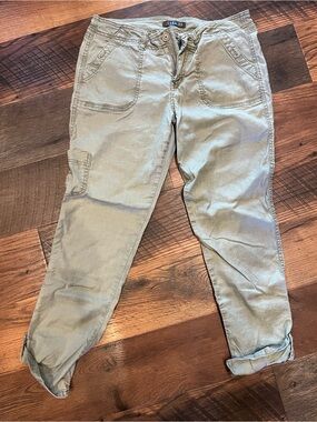 Level 99 Sage Green Utility Cargo Joggers